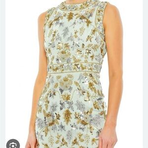 Mac Duggal Beaded Dress